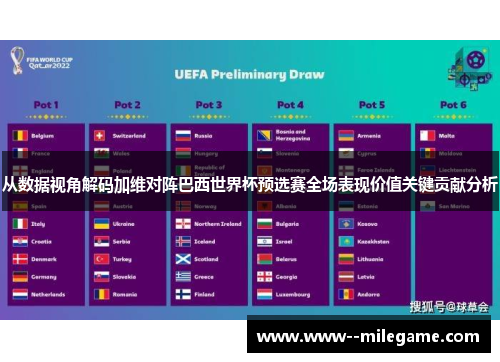 从数据视角解码加维对阵巴西世界杯预选赛全场表现价值关键贡献分析 从数据视角解码加维对阵巴西世界杯预选赛全场表现价值关键贡献分析